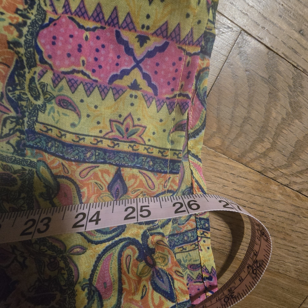 Boohoo Multicolor Patterned Swim Coverup - Picture 4 of 8